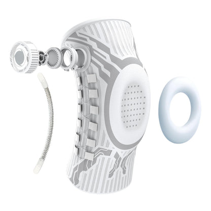 Knee Brace for Pain Relief - Medical-Grade Compression Support with Gel Pad & Steel Stabilizers