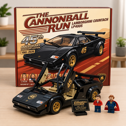 The Cannonball Run 45th Anniversary 1981 - 2026 Building Set