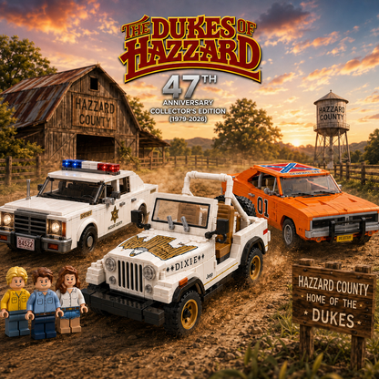 The Dukes of Hazzard - Daisy's Jeep CJ-7 Building Set