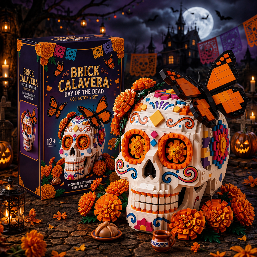 Dia de los Muertos Calavera Building Set