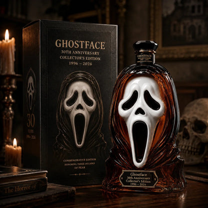 Ghostface 30th Anniversary 1996 – 2026 Whiskey Bottle