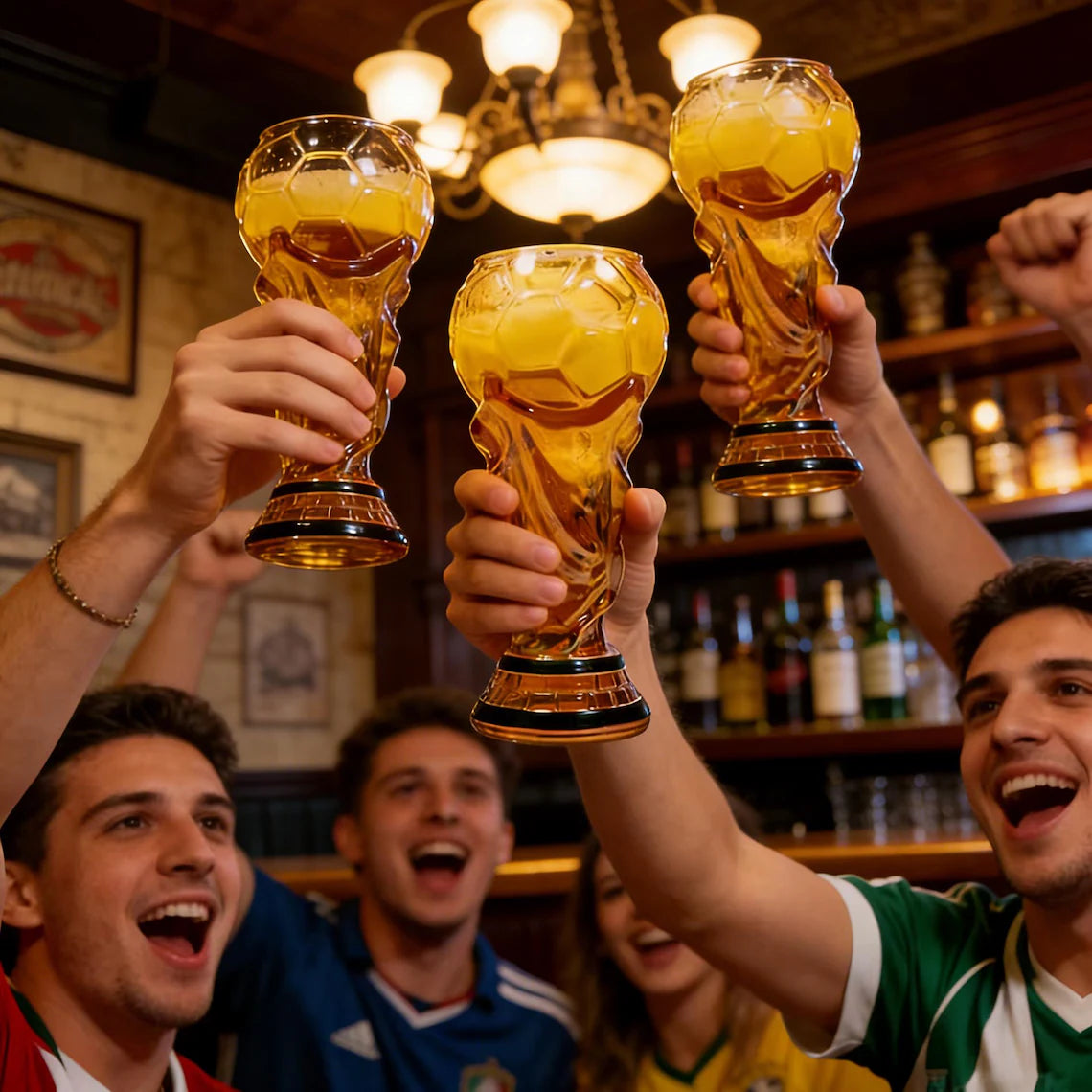 World Cup 2026 Trophy Beer Glass