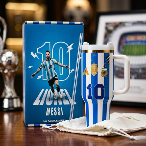 Stanley × Messi — Legend Quencher 40oz FIFA World Cup 2026