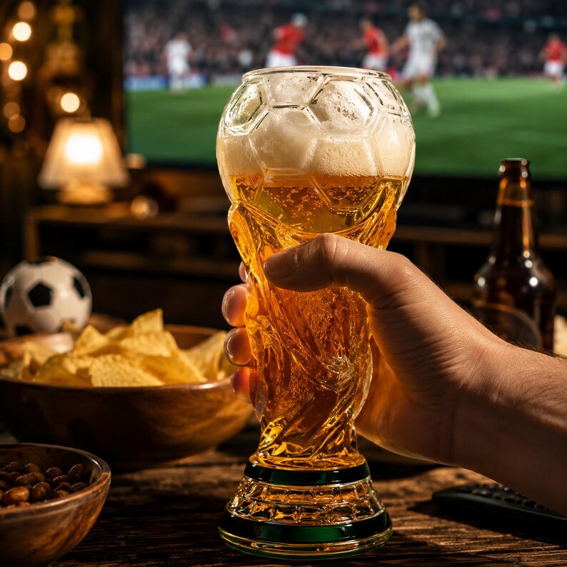 World Cup 2026 Trophy Beer Glass