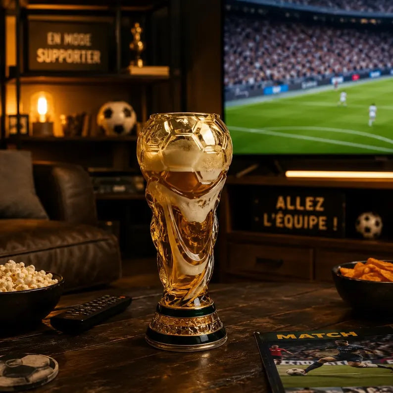 World Cup 2026 Trophy Beer Glass
