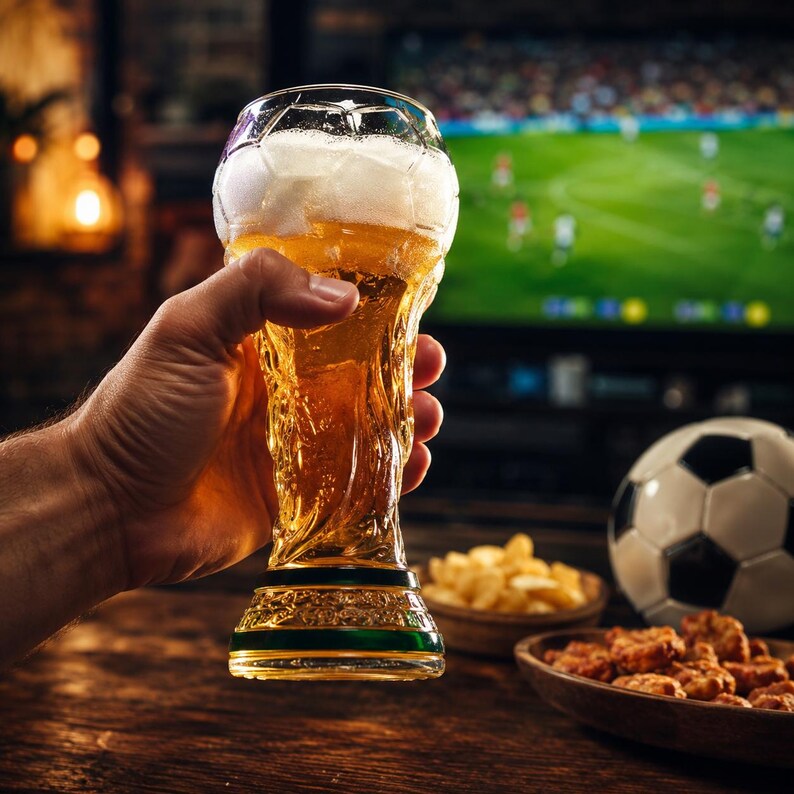 World Cup 2026 Trophy Beer Glass