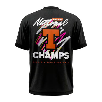 Texas Longhorns Black 2026 Softball National Champions Limited Tee - detail 3