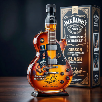 SLH × JD's Old No. 7 Guitar Limited Edition Rock Decanter Collectible Gift