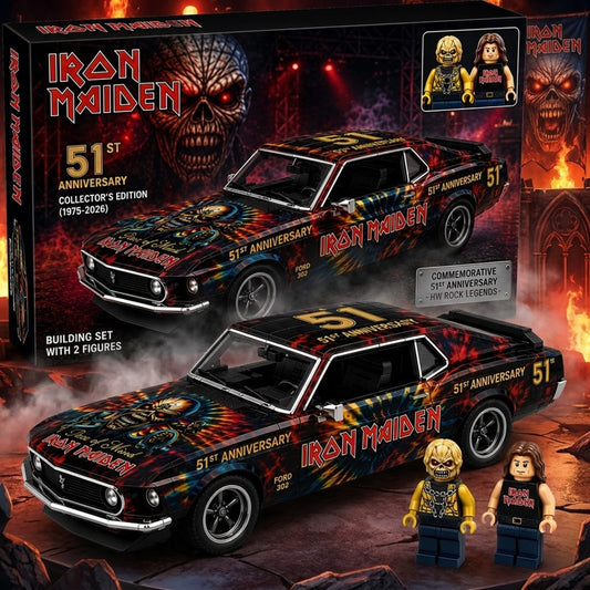 Iron Maiden 51st Anniversary Collector's Building Set