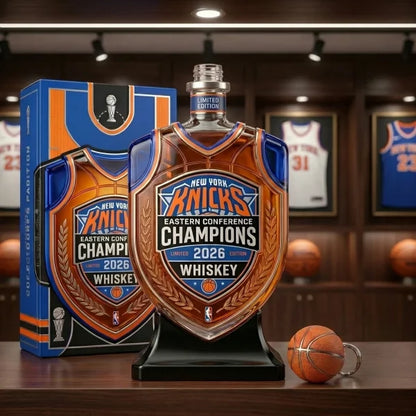 NY Knicks Champions Decanter
