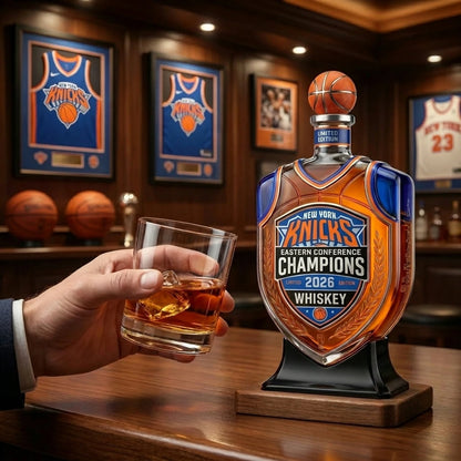 NY Knicks Champions Decanter