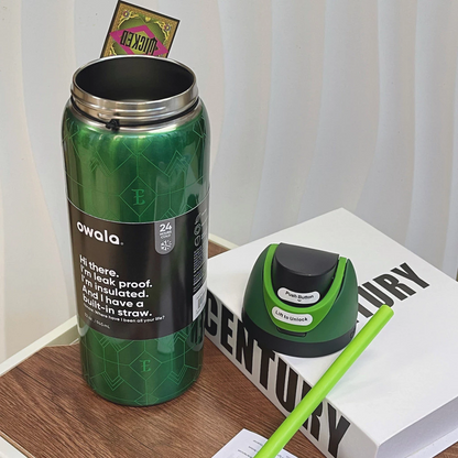 Owl x Wicked Tumbler Exclusive Glinda & Elphaba Free Sip 32 oz Water Bottle - Limited Edition