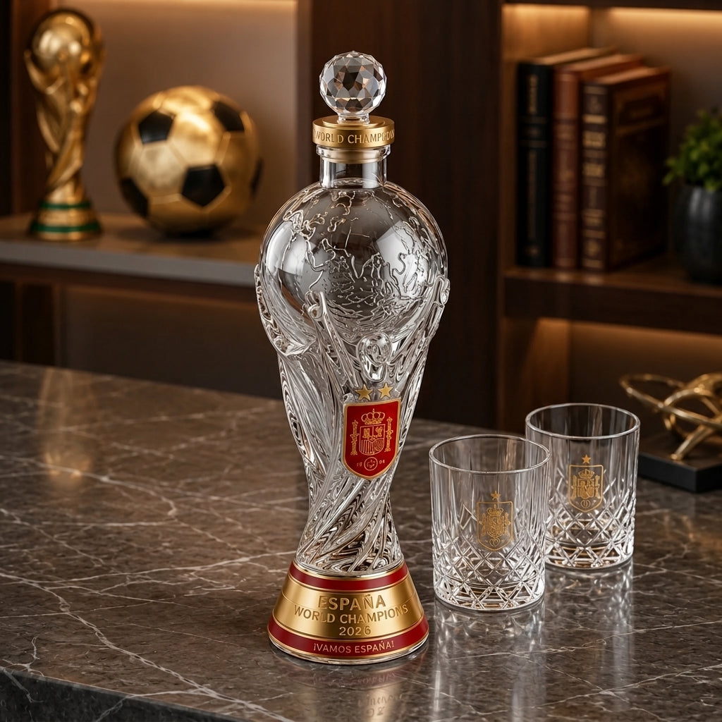 Spain World Cup 2026 Champions Limited Edition Bottle