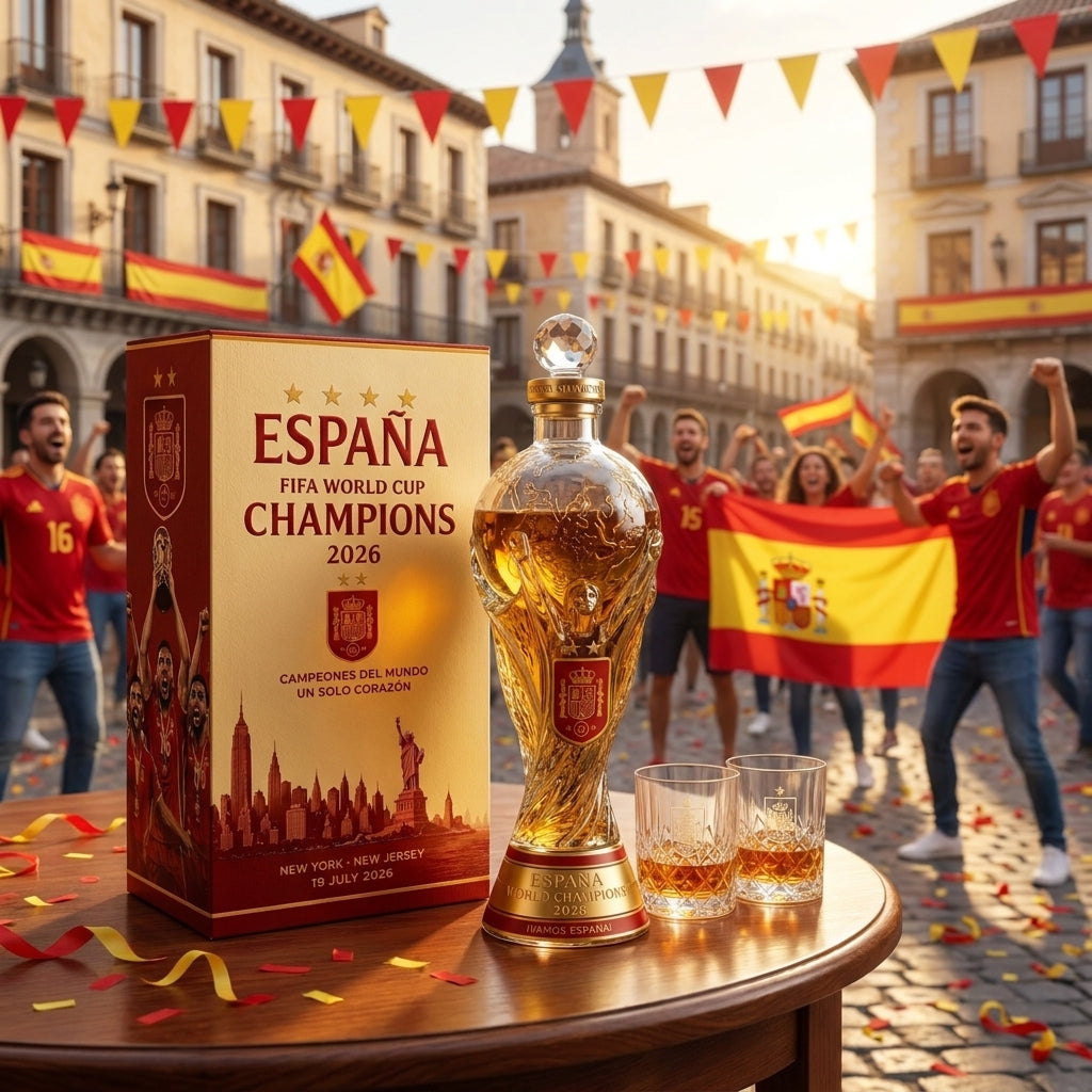 Spain World Cup 2026 Champions Limited Edition Bottle