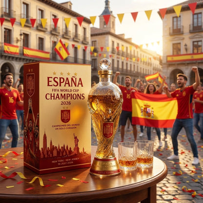 Spain World Cup 2026 Champions Limited Edition Bottle