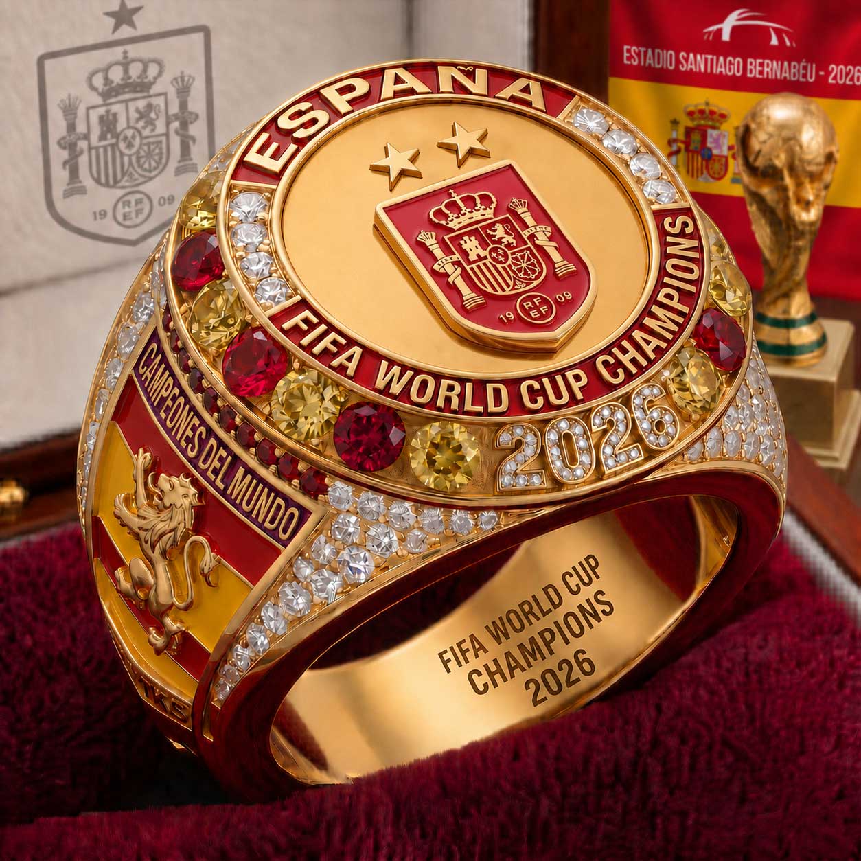 Spain World Cup 2026 Champions Ring