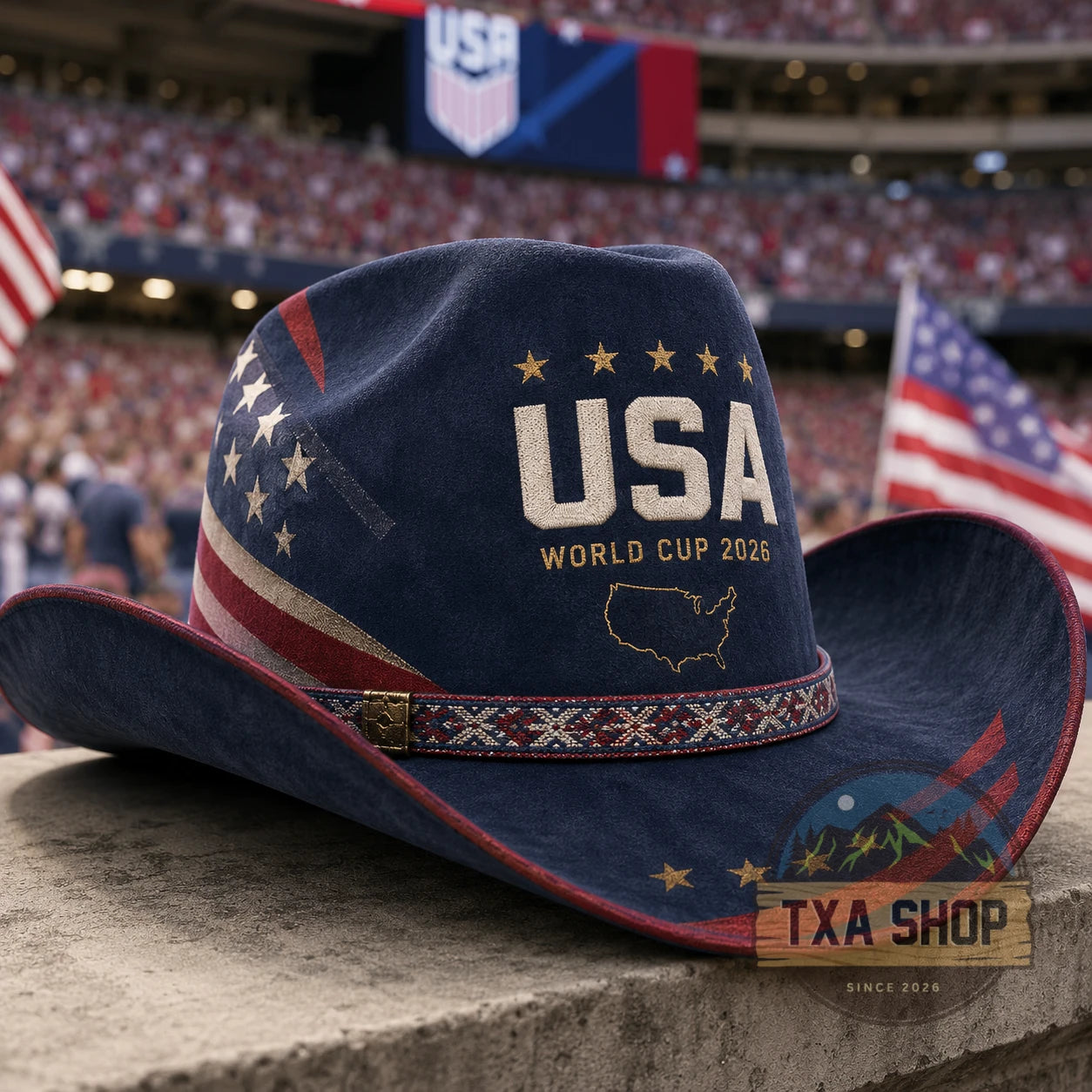 USA National Team World Cup 2026 Cowboy Hat - view 2